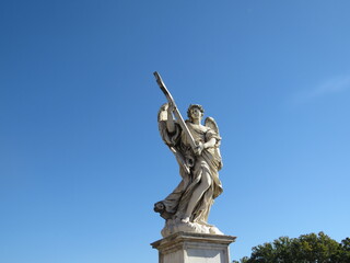 Fototapeta na wymiar estatua romana vaticano