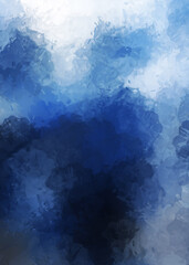 Brushed Painted Abstract Background. Brush stroked painting. Artistic vibrant and colorful wallpaper..