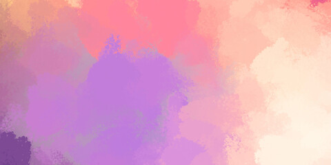 Fototapeta na wymiar Vibrant paint pattern backdrop. 2D illustration of colorful brush strokes. Decorative texture painting. Painted background.