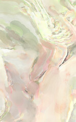 Fototapeta premium Watercolor strokes on surface. Artistic background image. Abstract painting on canvas. Brushstrokes. Contemporary art. Colorful texture of hand made artwork. Modern painting.
