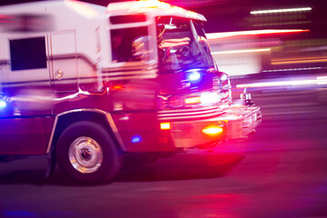 Fire Engine Responds The