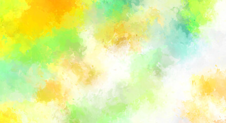 Creative abstract painting. Background with artistic brush strokes. Colorful and vibrant illustration. Painted art.