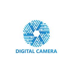 Digital camera logo template design
