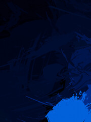 Creative abstract painting with wild brushstrokes. Background with artistic brush strokes. Colorful and vibrant illustration. Painted art.