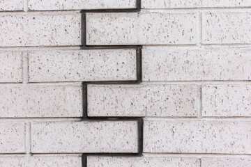 white brick background cubic pattern design stone