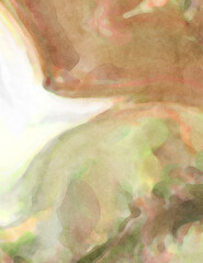 2d illustration. Artistic background image. Abstract painting on canvas. Contemporary art. Hand made painting. Colorful texture. Modern artwork. Painting with brushstrokes of watercolor on surface.