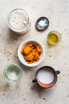 Cookery of Sweet Potato Flatbread