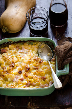 Potato Pumpkin Gratin