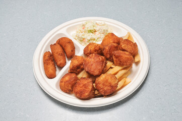 Delicious Fried Scallops