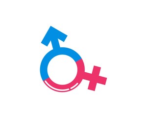 Male and female sex symbol combination