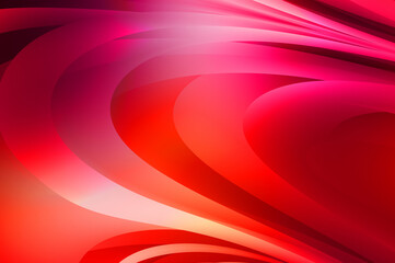 Abstract background with colorful gradient. Vibrant graphic wallpaper with stripes design. Fluid 2D illustration of modern movement.