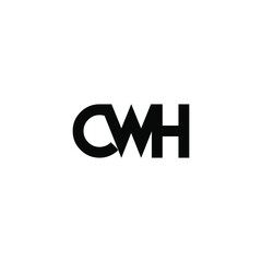 cwh letter logo original monogram logo design