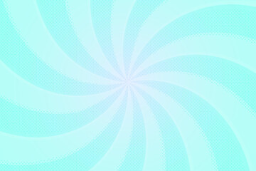 水玉ドットとうずまき背景
 Twirl Radial abstract background ray