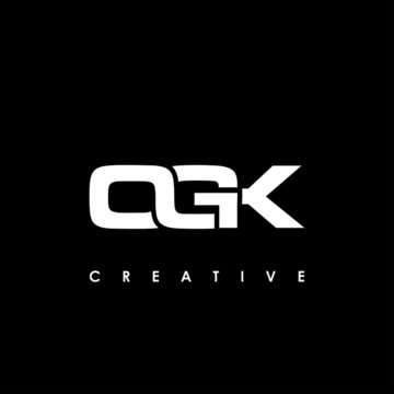OGK Letter Initial Logo Design Template Vector Illustration