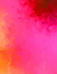 Creative abstract painting. Background with artistic brush strokes. Colorful and vibrant illustration. Painted art.