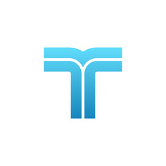 Letter T logo icon design template elements. vector illustration