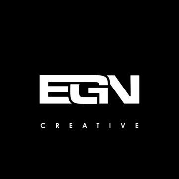EGN Letter Initial Logo Design Template Vector Illustration