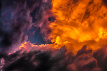 Fototapeta na wymiar Cloudy Sky 19