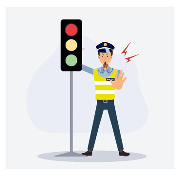 Traffic Policeman" Images – Browse 69 Stock Photos, Vectors, and Video |  Adobe Stock