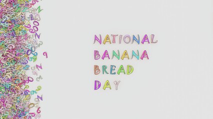 National banana bread day