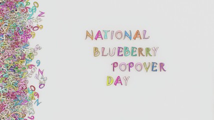 National blueberry popover day