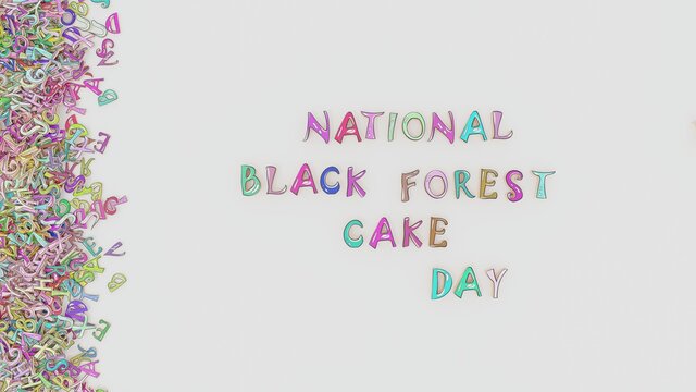 National black forest cake day
