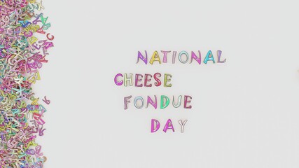 National cheese fondue day