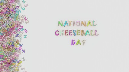National cheeseball day