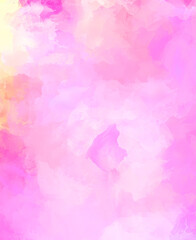 Abstract background of colorful brush strokes. Brushed vibrant wallpaper. Painted artistic creation. Unique and creative illustration.