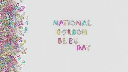 National cordon bleu day
