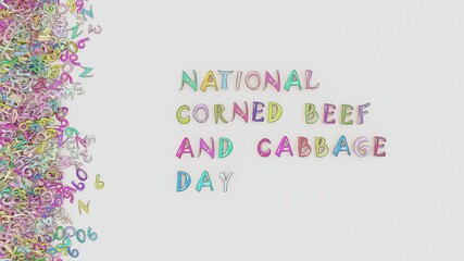 National corned beef and cabbage day