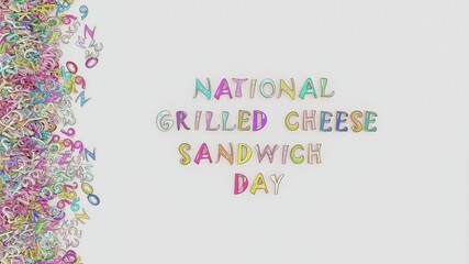 National grilled cheese sandwich day