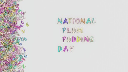 National plum pudding day
