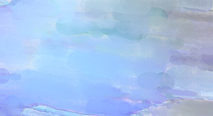 Modern art painting. Artistic watercolored backdrop material. Unique watercolor random pattern. Creative abstraction. Digital texture wallpaper. 2d illustration.