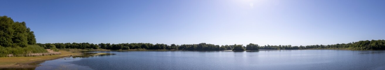 Obraz premium Moritzburger Teich panorama