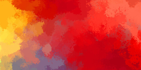 Wall art. Unique and creative illustration. Brush stroked painting. Abstract background of colorful brush strokes. Brushed vibrant wallpaper. Painted artistic creation.