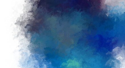 Fototapeta premium Brushed Painted Abstract Background. Brush stroked painting. Artistic vibrant and colorful wallpaper..