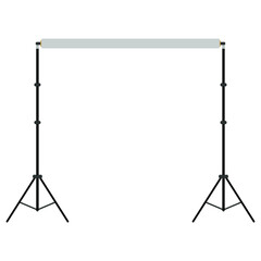 paper background for photo studio vector on white background