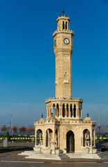 Obraz premium View of the Central square, Konak Meydani in Izmir, Turkey.
