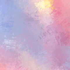 Brushed Painted Abstract Background. Brush stroked painting. Strokes of paint. 2D Illustration.