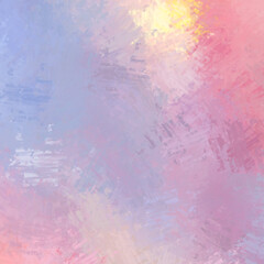 Brushed Painted Abstract Background. Brush stroked painting. Strokes of paint. 2D Illustration.