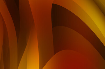 Abstract background with colorful gradient. Vibrant graphic wallpaper with stripes design. Fluid 2D illustration of modern movement.