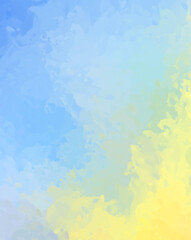 Fototapeta premium Brushed Painted Abstract Background. Brush stroked painting. Artistic vibrant and colorful wallpaper..