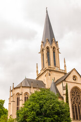 Vieux-Lyon, Saint-Georges church, beautiful monument in the center
