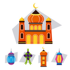 eid mubarak icons