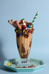 milk shake chocolate