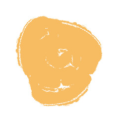 orange circle brush