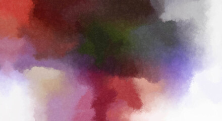 Watercolor painted background. Abstract Illustration wallpaper. Brush stroked painting. 2D Illustration.