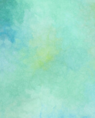 Watercolor painted background. Abstract Illustration wallpaper. Brush stroked painting. 2D Illustration.