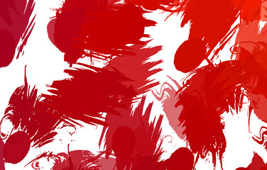 Artistic abstract background. Texture painted wallpaper. Creative illustration with strokes of paint. Brush pattern painting.